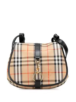 Burberry Pre-Owned: Коричневая сумка через плечо 