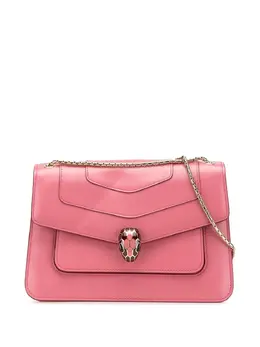 Bvlgari Pre-Owned: Розовая сумка через плечо 