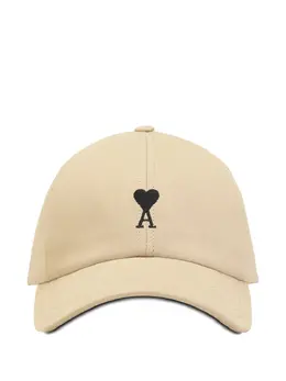 AMI Paris: Бежевая кепка  Ami de Cœur