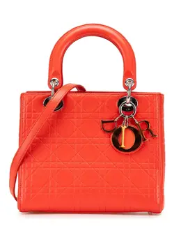 Christian Dior Pre-Owned: Оранжевая сумка 
