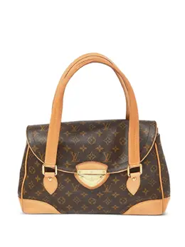 Louis Vuitton Pre-Owned: Коричневая сумка-шоппер 