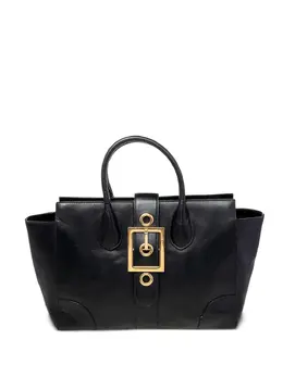 Gucci Pre-Owned: Чёрная сумка-шоппер 