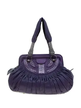 Christian Dior Pre-Owned: Фиолетовая сумка-шоппер 