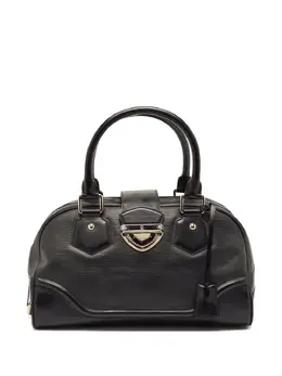 Louis Vuitton Pre-Owned: Чёрная сумка-шоппер 