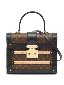 Louis Vuitton Pre-Owned: Коричневая сумка-шоппер 