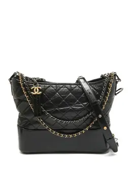 CHANEL Pre-Owned: Чёрная сумка 