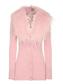 Blumarine: Розовый кардиган 
