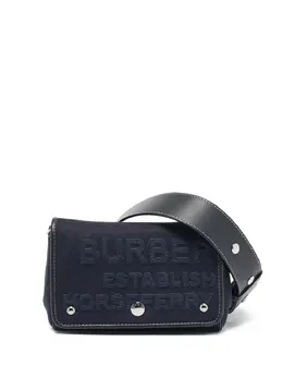 Burberry Pre-Owned: Синяя сумка 