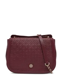 Tory Burch: Бордовая сумка 