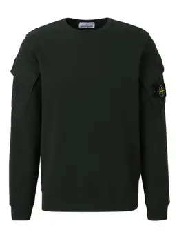 Stone Island: Чёрный свитшот 