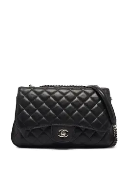 CHANEL Pre-Owned: Чёрная сумка 