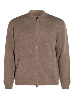 Canali: Коричневый кардиган 
