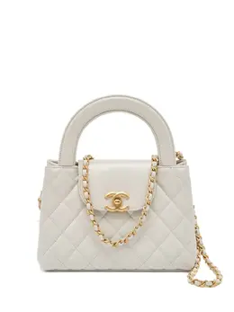 CHANEL Pre-Owned: Светлая сумка-шоппер 