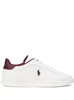 Polo Ralph Lauren: Белые кроссовки 