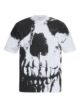 Alexander McQueen: Футболка  Skull с принтом
