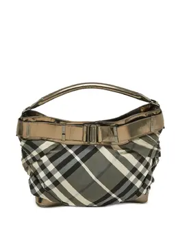 Burberry Pre-Owned: Сумка-шоппер с принтом 