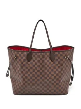 Louis Vuitton Pre-Owned: Коричневая сумка-шоппер 