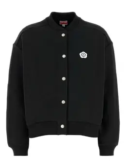 Kenzo: Куртка с цветочным принтом 