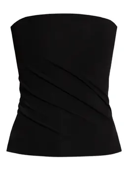 Versace: Топ без рукава 