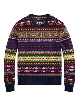 Polo Ralph Lauren: Синий свитер 