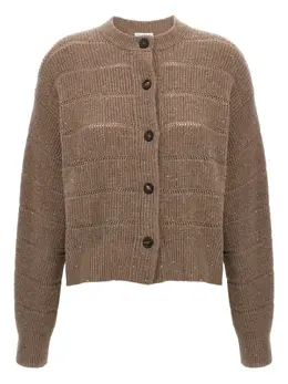 Brunello Cucinelli: Коричневый кардиган 