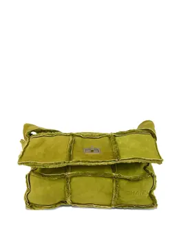 CHANEL Pre-Owned: Зелёная сумка 
