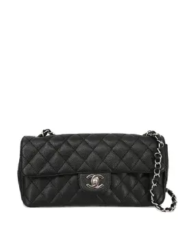 CHANEL Pre-Owned: Чёрная сумка 
