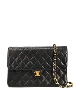 CHANEL Pre-Owned: Чёрная сумка 