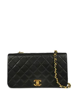 CHANEL Pre-Owned: Чёрная сумка 