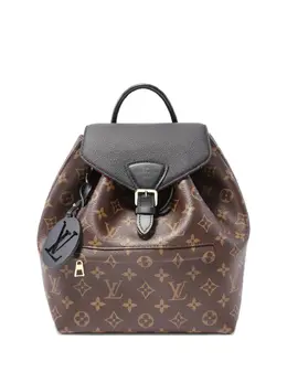 Louis Vuitton Pre-Owned: Коричневый рюкзак 