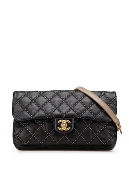 CHANEL Pre-Owned: Коричневая сумка 