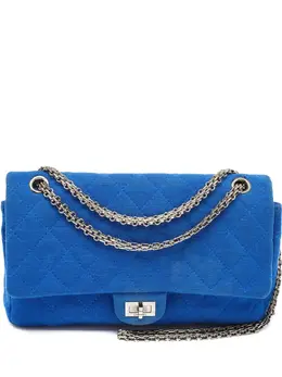CHANEL Pre-Owned: Голубая сумка 