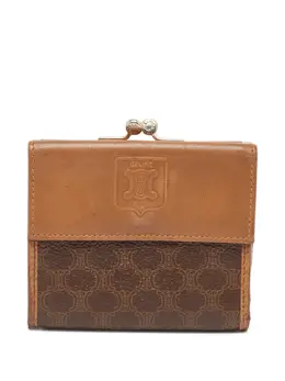Céline Pre-Owned: Коричневый кошелёк 