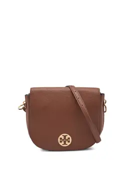 Tory Burch: Коричневая сумка через плечо 