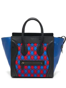 Céline Pre-Owned: Сумка-шоппер с принтом 