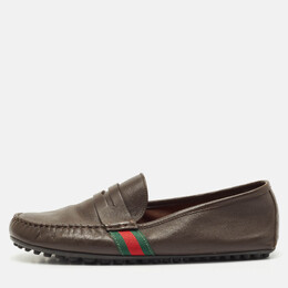 Gucci: Тёмные туфли  Web