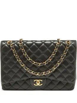 CHANEL Pre-Owned: Чёрная сумка 