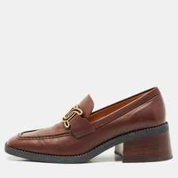 Tod's: Коричневые лоферы  Kate