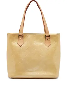 Louis Vuitton Pre-Owned: Бежевая сумка-шоппер 