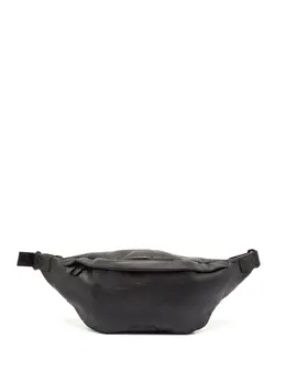 Louis Vuitton Pre-Owned: Чёрная поясная сумка 