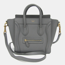 Celine: Серая сумка на руку 
