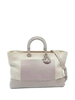 Christian Dior Pre-Owned: Светлая сумка-шоппер 