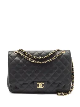 CHANEL Pre-Owned: Чёрная сумка 