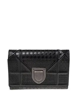 Christian Dior Pre-Owned: Чёрный кошелёк 
