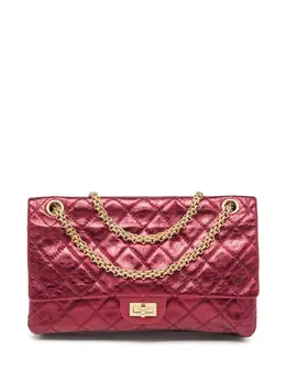 CHANEL Pre-Owned: Бордовая сумка 