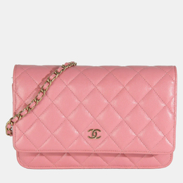 Chanel: Розовый кошелёк 