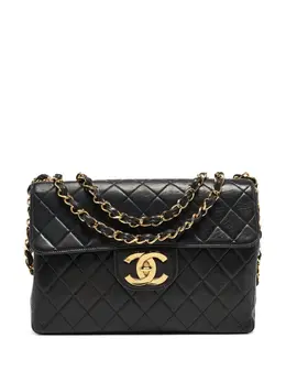 CHANEL Pre-Owned: Чёрная сумка 