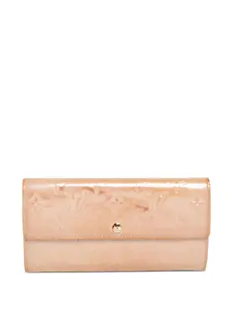 Louis Vuitton Pre-Owned: Бежевый кошелёк 