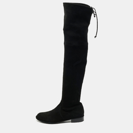 Stuart Weitzman: Чёрные сапоги  Lowland
