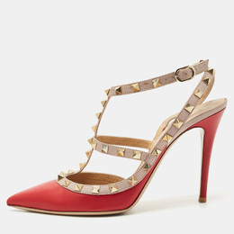 Valentino: Красные туфли  Rockstud